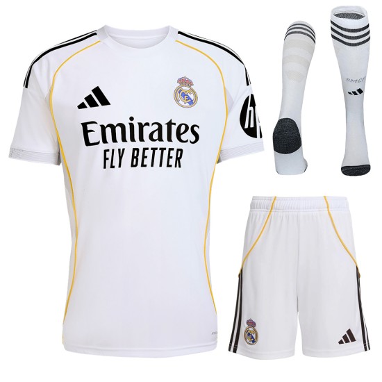Real Madrid Home Jersey Full Kit 2025/26