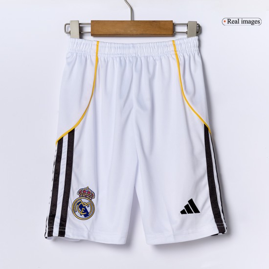 Kids Real Madrid Home Jersey Full Kit 2025/26