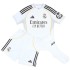 Kids Real Madrid Home Jersey Full Kit 2025/26