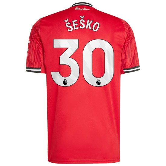 ŠEŠKO 30 Manchester United Home Jersey 2025/26 - [Super Replica]