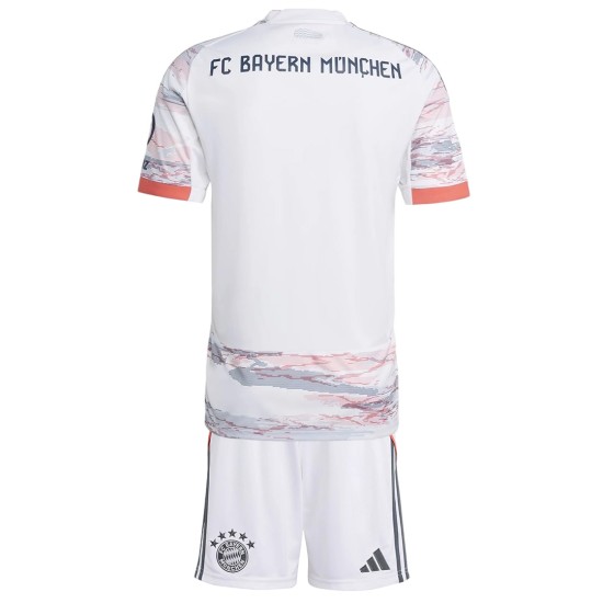 Kids Bayern Munich Away Jersey Full Kit 2025/26