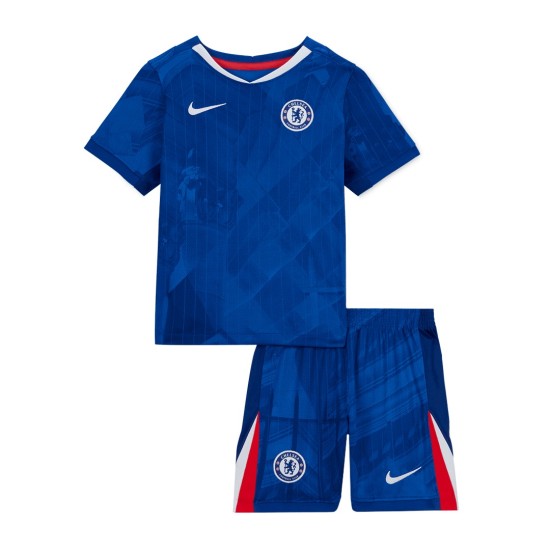Kids Chelsea Home Jersey Full Kit 2025/26