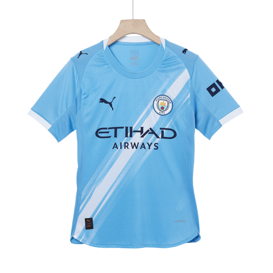 Manchester City Home Match Jersey Player Version 2025/26
