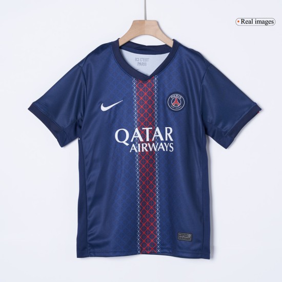 Kids PSG Home Jersey Full Kit 2025/26