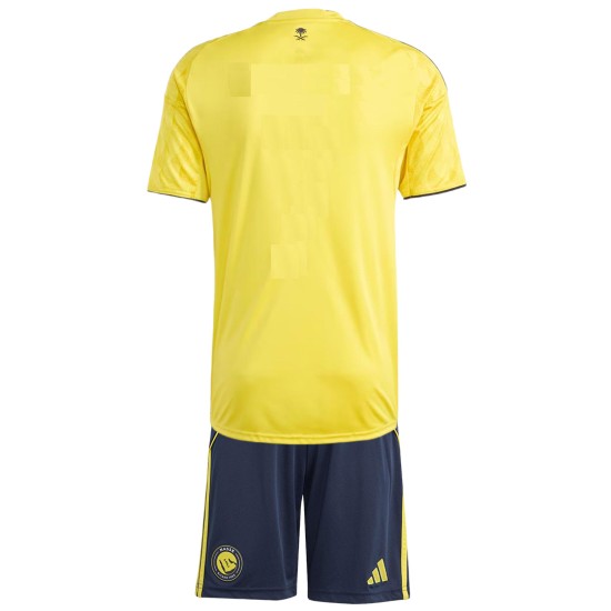 Kids Al Nassr Home Jersey Kit 2025/26