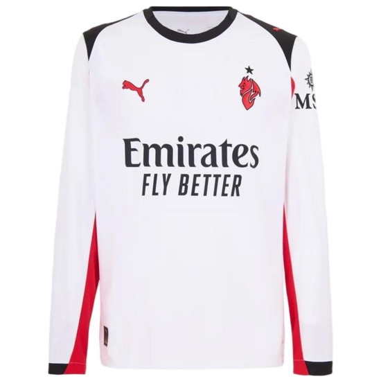 AC Milan Away Long Sleeve Jersey 2025/26