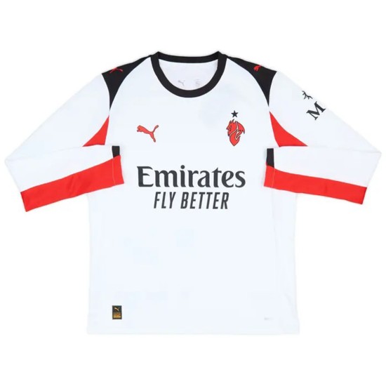 AC Milan Away Long Sleeve Jersey 2025/26