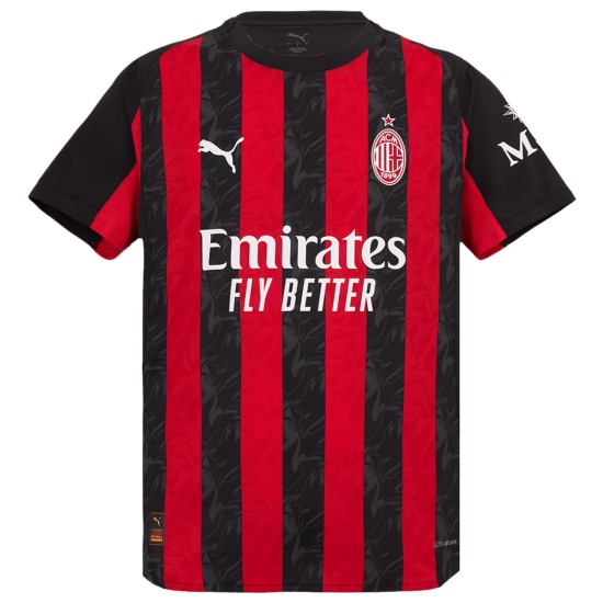 AC Milan Home Match Jersey Player Version 2025/26