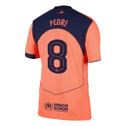 PEDRI 8 Barcelona Third Match Jersey Player Version 2025/26 - UCL