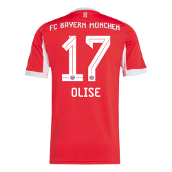 OLISE 17 Bayern Munich Home Jersey 2025/26 - [Super Replica]