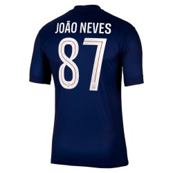 JOÃO NEVES 87 PSG Home Jersey 2025/26 - [Super Replica]