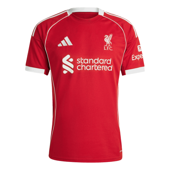 SZOBOSZLAI 8 Liverpool Home Jersey 2025/26