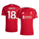 GAKPO 18 Liverpool Home Jersey 2025/26