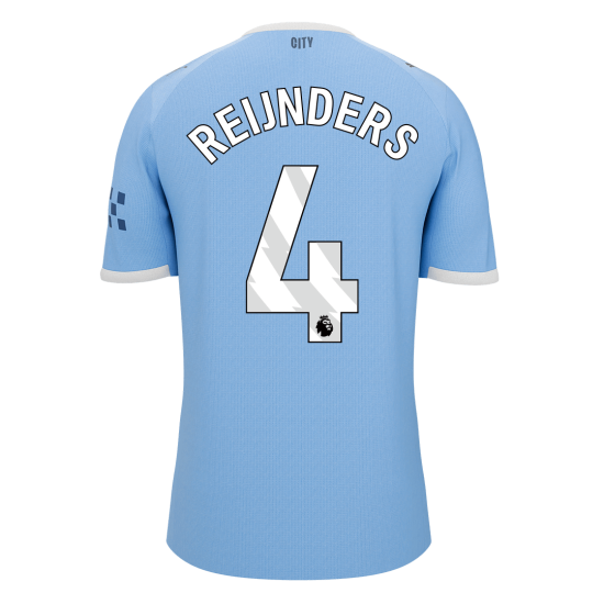 REIJNDERS 4 Manchester City Home Jersey 2025/26 - [Super Replica]