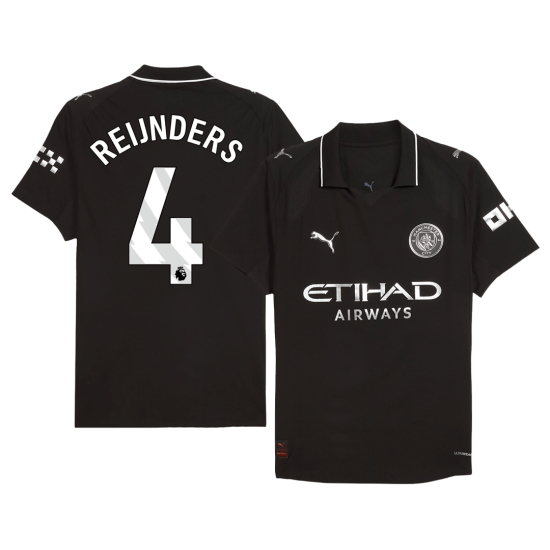 REIJNDERS 4 Manchester City Away Match Jersey Player Version 2025/26