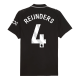 REIJNDERS 4 Manchester City Away Match Jersey Player Version 2025/26
