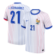 L.HERNANDEZ 21 France Away Jersey 2024