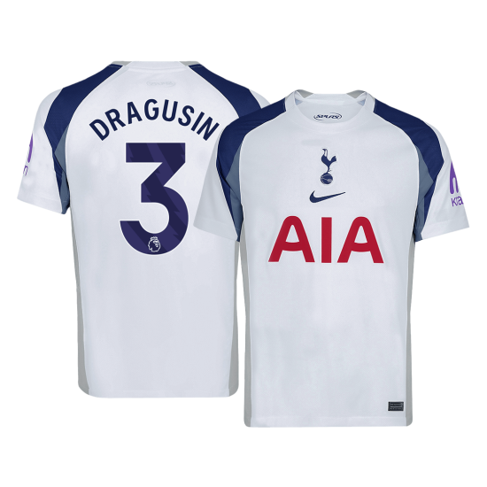 DRAGUSIN 3 Tottenham Hotspur Home Jersey 2025/26