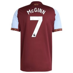 McGINN 7 Aston Villa Home Jersey 2025/26