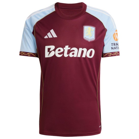 TIELEMANS 8 Aston Villa Home Jersey 2025/26