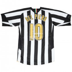 Del Piero 10 Retro Juventus Home Jersey 2005/06