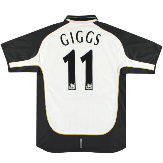 GIGGS 11 Retro Manchester United Centenary Away Jersey 2001/02