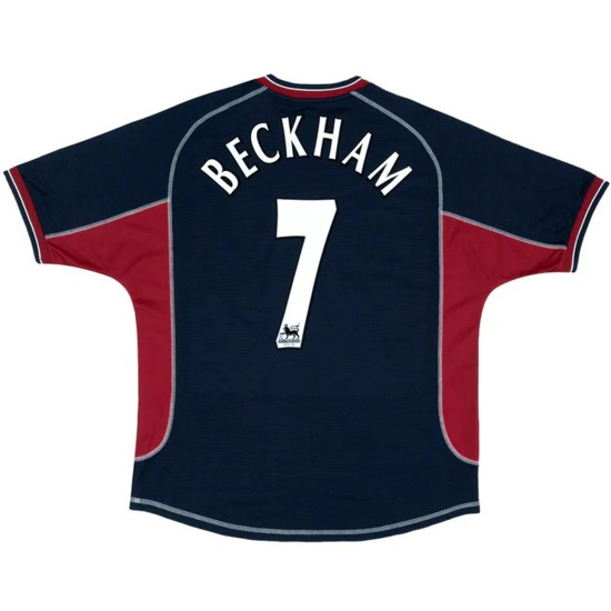 BECKHAM 7 Retro Manchester United Third Jersey 2000/01