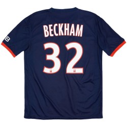 BECKHAM 32 Retro PSG Home Jersey 2013/14
