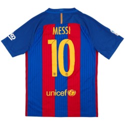 MESSI 10 Retro Barcelona Home Jersey 2016/17