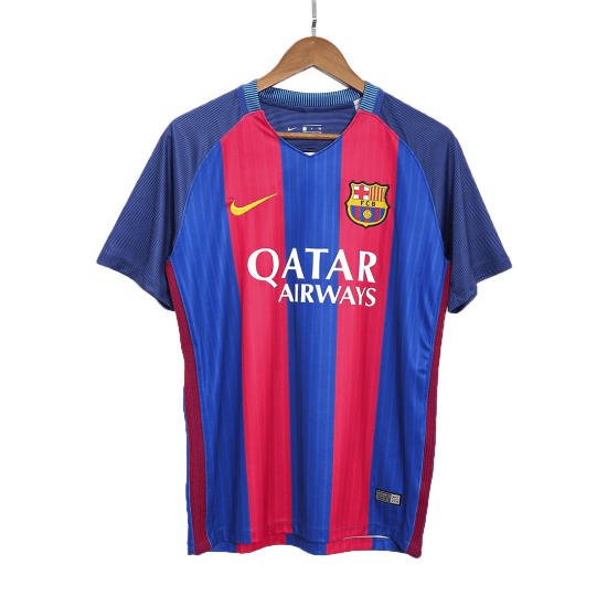 SUÁREZ 9 Retro Barcelona Home Jersey 2016/17