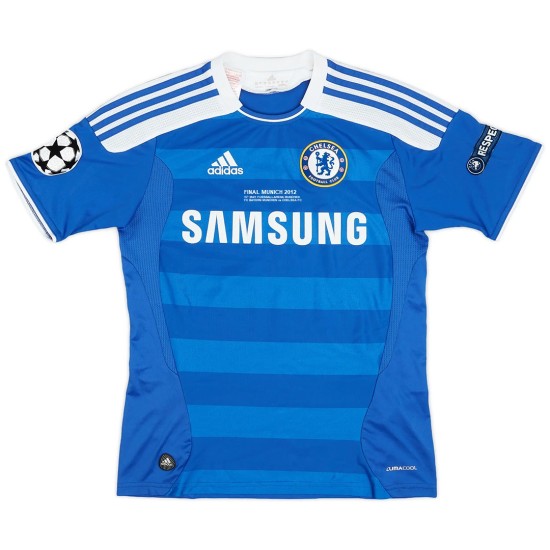 Torres 9 Retro Chelsea UCL Final Home Jersey 2011/12