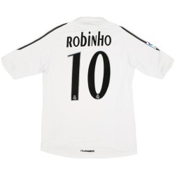 Robinho 10 Retro Real Madrid Home Jersey 2005/06
