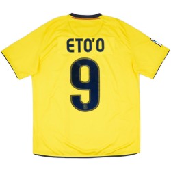 Eto\'o 9 Retro Barcelona Away Jersey 2008/09