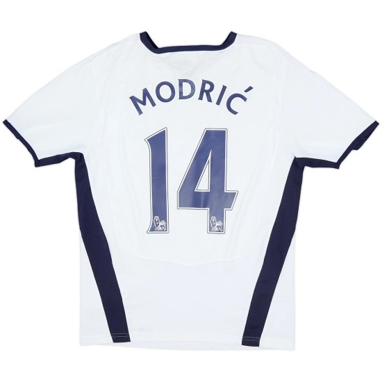 Modrić 14 Retro Tottenham Hotspur Home Jersey 2008/09