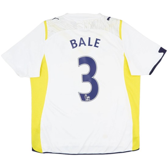 Bale 3 Retro Tottenham Hotspur Home Jersey 2009/10