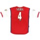 Vieira 4 Retro Arsenal Home Jersey 1998/99