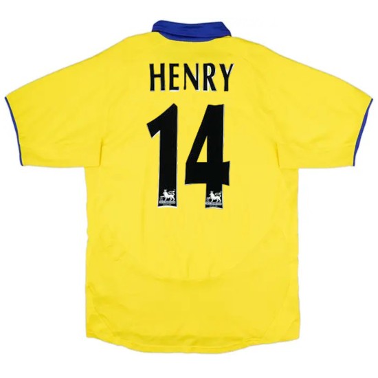 Henry 14 Retro Arsenal Away Jersey 2003/04