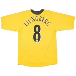 Ljungberg 8 Retro Arsenal Away Jersey 2005/06