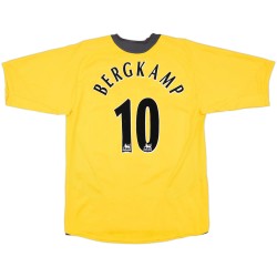 Bergkamp 10 Retro Arsenal Away Jersey 2005/06