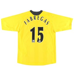 Fabregas 15 Retro Arsenal Away Jersey 2005/06