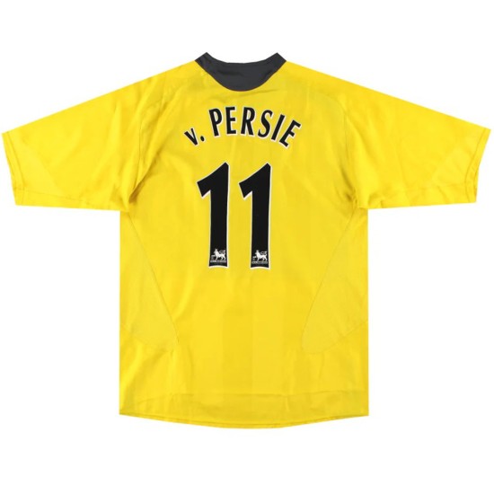v.Persie 11 Retro Arsenal Away Jersey 2005/06