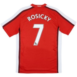 Rosicky 7 Retro Arsenal Home Jersey 2008/10
