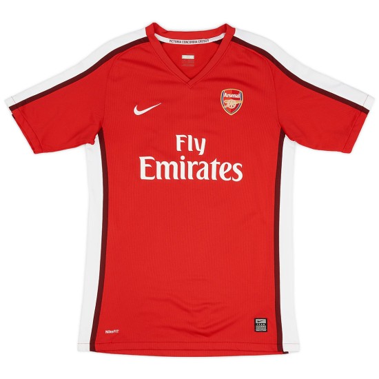 v.Persie 11 Retro Arsenal Home Jersey 2008/10