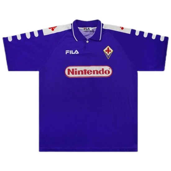 BATISTUTA 9 Retro Fiorentina Home Jersey 1998/99