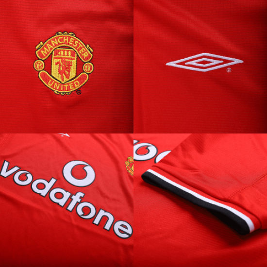 Retro Manchester United Home Jersey 2000/02