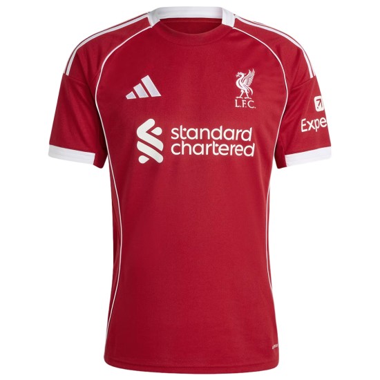 Liverpool Home Jersey Full Kit 2025/26