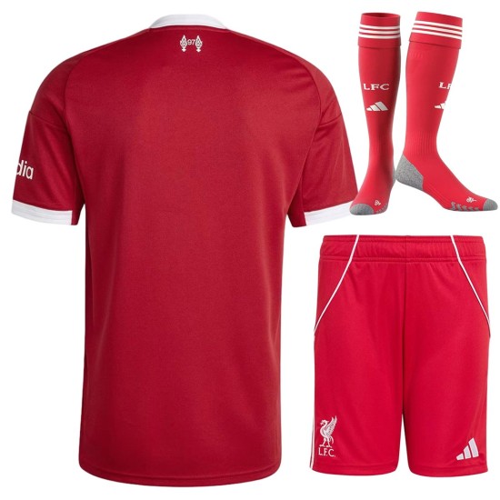 Liverpool Home Jersey Full Kit 2025/26