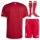 Liverpool Home Jersey Full Kit 2025/26