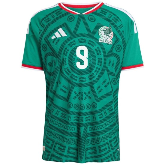 Raúl 9 Mexico Home Match Jersey Player Version World Cup 2026