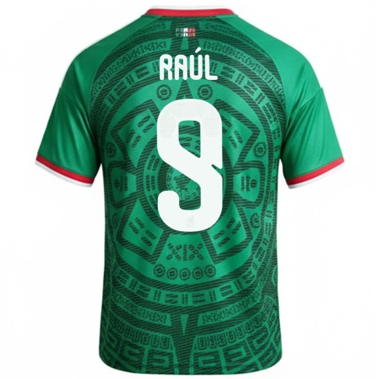 Raúl 9 Mexico Home Jersey World Cup 2026